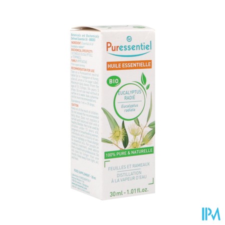 Puressentiel Smalbladige Eucalyp.ess Olie Bio 30ml