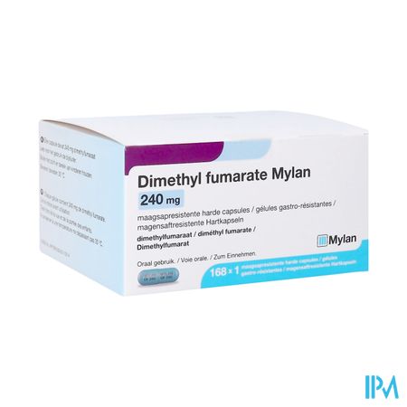 Dimethyl Fumarate Mylan 240mg Caps Maagsapres.168