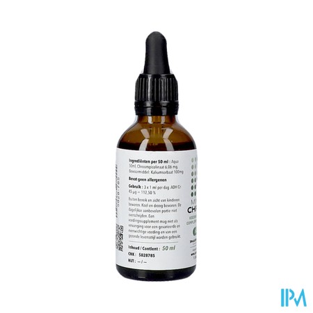 Minerale Chrome Gouttes 50ml Pharmanutrics