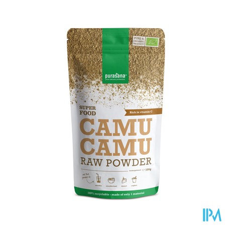 Purasana Vegan Camu Camu Pdr 100g Be-bio-02