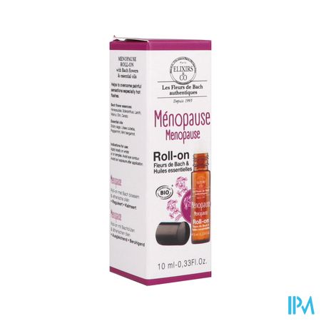 Elixirs Fleurs Bach Bio Roll On Menopause 10ml