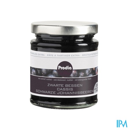 Prodia Tartinade Extra Cassis Maltitol215g Revogan