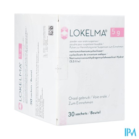 Lokelma 5g Abacus Pdr Orale Suspensie Zakje 30