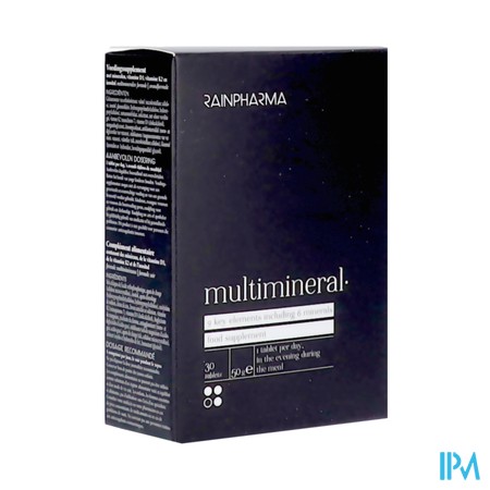 RAINPHARMA MULTIMINERAL 30 TABL