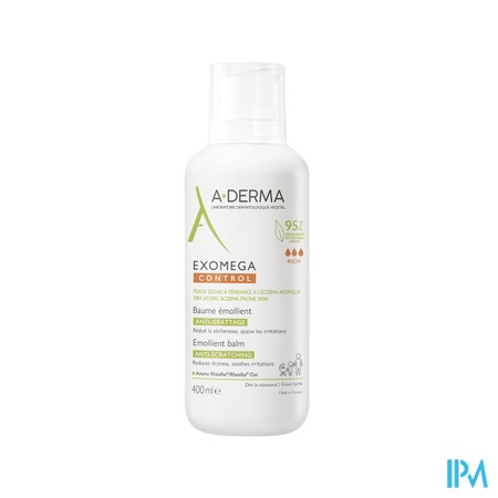 Aderma Exomega Control Baume Emollient 400ml