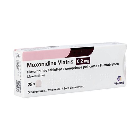 Moxonidine Viatris 0,2mg Filmomh Tabl 28