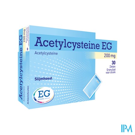 Acetylcysteine EG Sach 30X200Mg