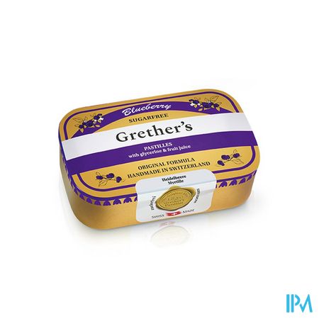 Grether's Pastilles Blueberry Zs 110g