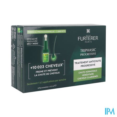 Furterer Triphasic Progres.behand. Haaruit.8x5,5ml