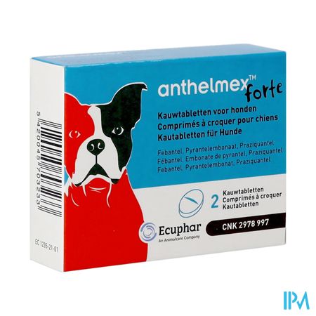 Anthelmex Forte Kauwtabl. Hond 2