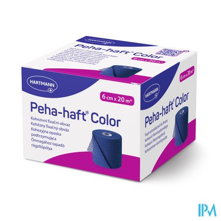 Peha-haft Blauw Lf 6cmx20m 1 P/s