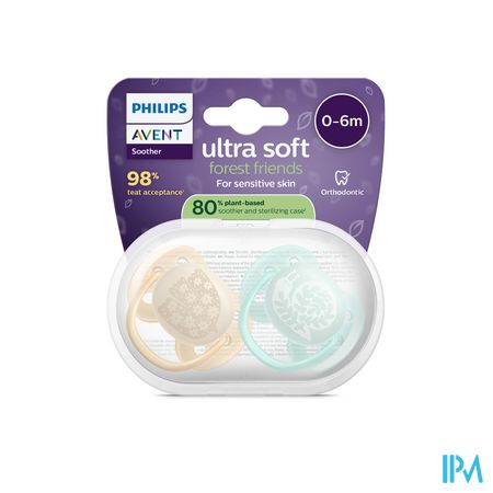 Philips Avent Fopspeen +0m Soft Design 2