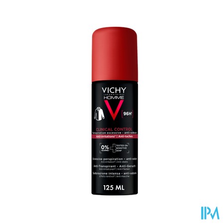 Vichy Homme Deo 96h Clinical Control Aerosol 125ml