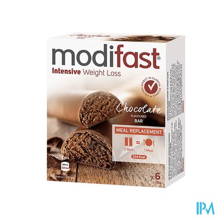 Modifast Intensive Control Reep Chocolade 6