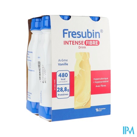 FRESUBIN INTENS FIBRE VANIL4X200ML