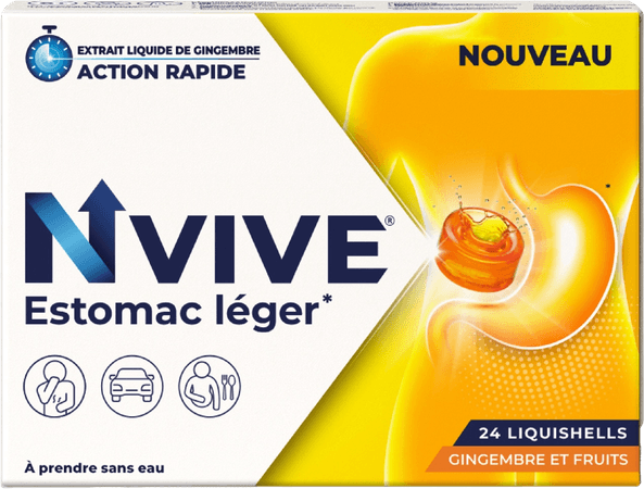 Nvive Estomac Leger Liquishells 24