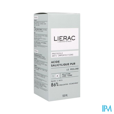 Lierac Protocol Lotion Peeling A/puistjes Fl 100ml