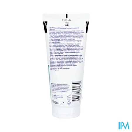 Neutrogena F/n Cr Pieds Absorption Immediate 100ml
