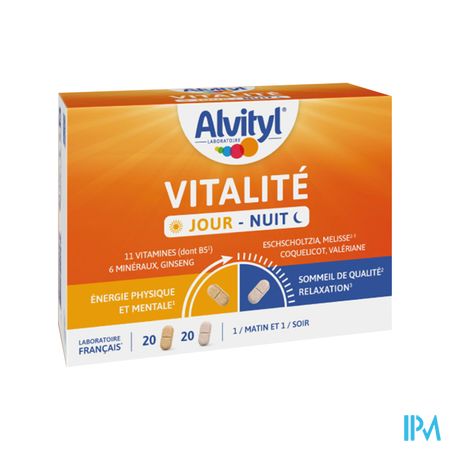 ALVITYL VITALITE JOUR NUIT CP20+20