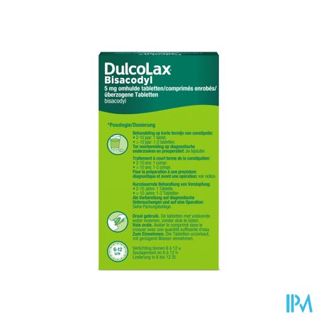 Dulcolax Bisacodyl Drag 40x 5mg 1