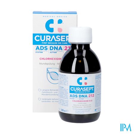 Curasept Ads/dna212 Mondspoeling Chx 0,12 200ml