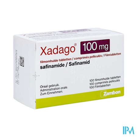 Xadago 100mg Abacus Filmomh Tabl 100