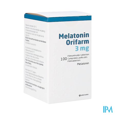 Melatonin Orifarm 3mg Filmomh Tabl 100