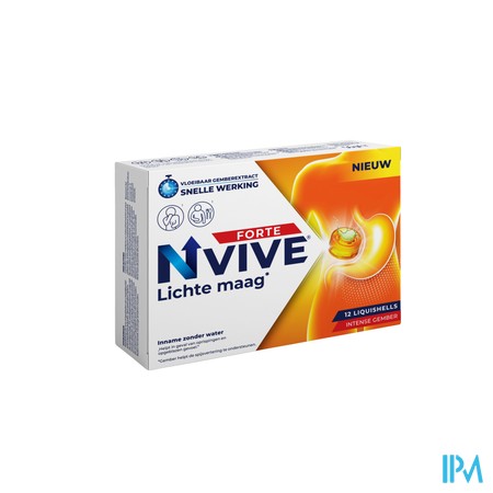Nvive Lichte Maag Forte Liquishells 12
