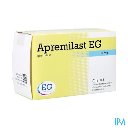 Apremilast EG 30Mg Filmomh Tabl 168