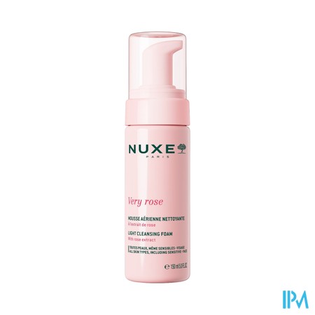Nuxe Very Rose Luchtige Reinigingsschuim 150ml Nf