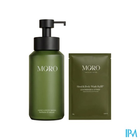 Moro Hand&body Wash Starterkit Lemongr./gr. 250ml