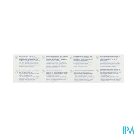 Ostenil Injectiespuit Intra-articulaire Wegw. 2ml