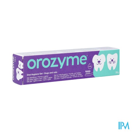 Orozyme Canine Dentif Enzymatique Chien Tube 70g