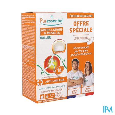 Puressentiel Gewrichten Roller 14 Ess Olie 2x75ml