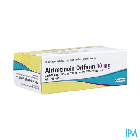 Alitretinoin 30mg Orifarm Zachte Caps 30