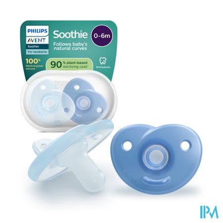 Philips Avent Fopspeen +0m Soothie Boy 2