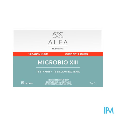 Alfa Microbio Xiii Maagsapresist V-caps 15