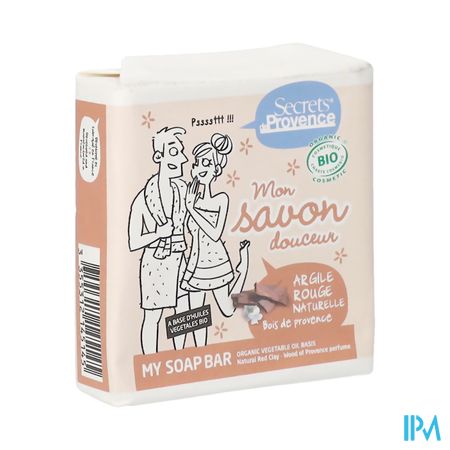 Secret De Provence Savon Argile Rouge Bio 100g