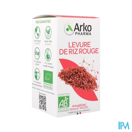 ARKOG LEVURE RIZ ROUGE BIO GELU120