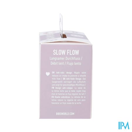 Bibs Zuigfles Spenen Latex Duopack Slow