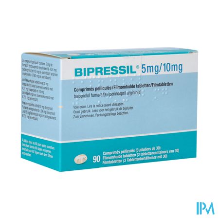 Bipressil 5mg/10mg Pi Pharma Filmomh Tabl 90 Pip