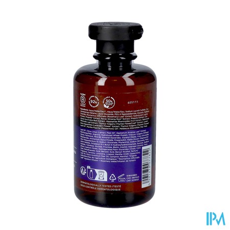 Apivita Men's Tonic Sh Hippophae Tc&rosemary 250ml