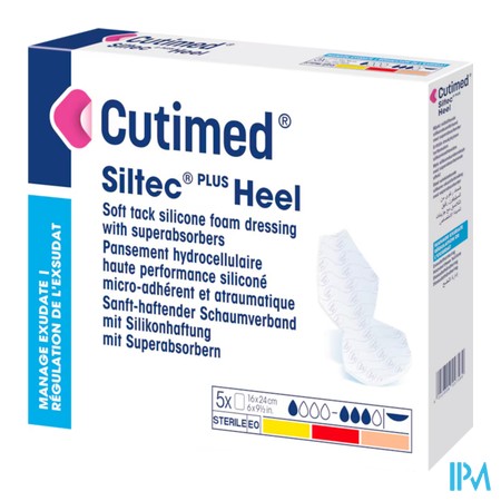 Cutimed Siltec Plus Heel 5 7328805