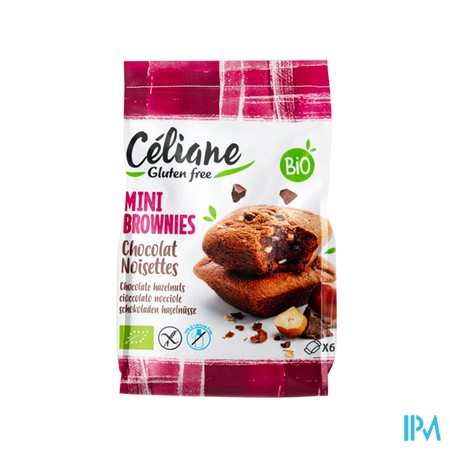 Celiane Mini Brownies Choco Hazeln.bio170g Revogan
