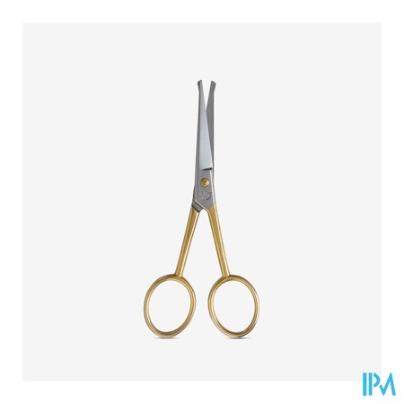 Neushaarschaar Inox. Verguld