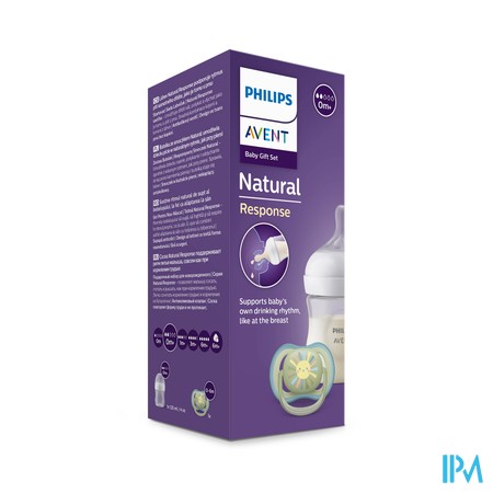 Philips Avent Natural 3.0 Set Zuigfles+fopspeen
