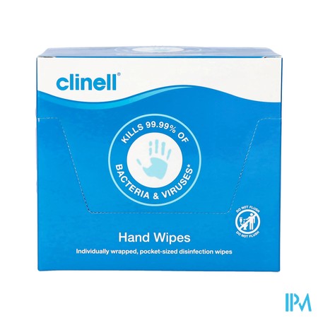 Clinell A/bact. S/alc. Lingettes Deinf./nett. 100