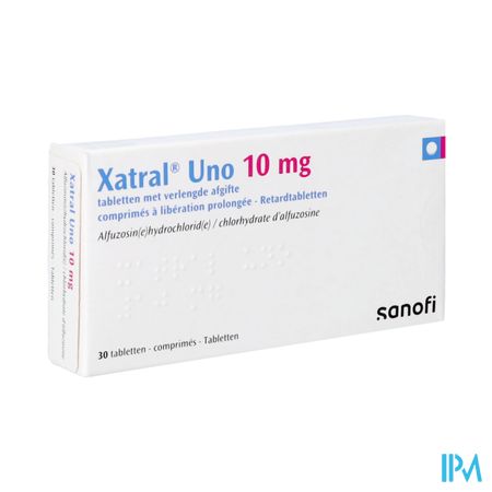 Xatral Uno 10mg Comp 30 X 10mg