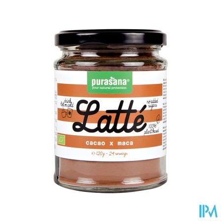 Purasana Vegan Latte Cacao Maca 120g