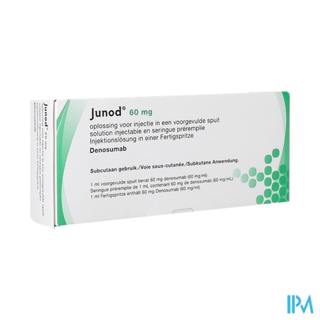 Junod 60mg Opl Inj Voorgevulde Spuit 1